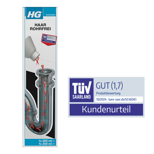 Haar rohrfrei - hg,