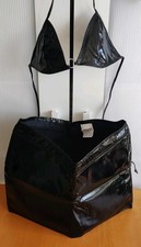 Rock und Bikini Top Schwarz