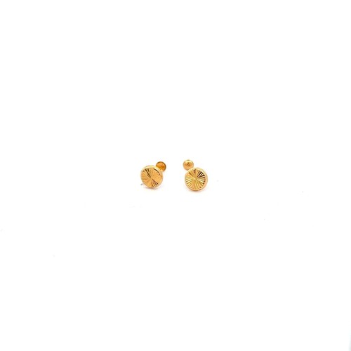 Karat gold ohrringe - gold,
