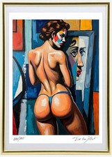 Woman in Mirror #05 - Art