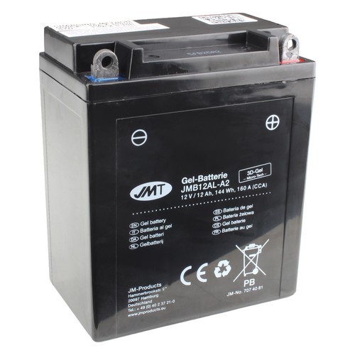 Jmt gel batterie - jmt, yb12al-a2