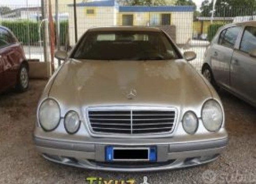 Motorhaube w208 silber 744 - motorhaube,