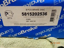 Ford Focus / Fiesta Bremsscheiben hinten Voll 253mm *Neu*