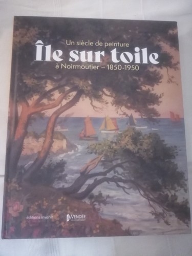 Insel auf leinwand ein - auf,