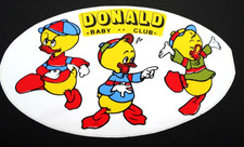Werbe-Aufkleber Donald Duck