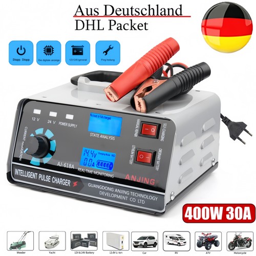 Ladegerät 12v 24v - 12v, 30a
