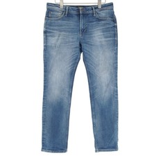 Jack & Jones Jeans Clark Herren Stretch Regular Straight Rc4 Größe W34 L32