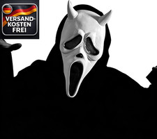Horror scream maske latex - scream,