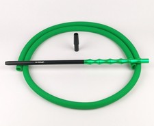 Shisha Schlauchset Smokah Futuro Silikonschlauch + Mundstück - Grün