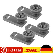 4x Besteck Tablett Läufer Halter Rad für Miele 7649011 3176421 Geschirrspüler