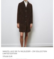 ZARA STUDIO Kleid LEDERJACKE