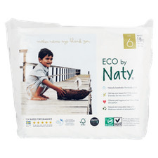 ECO vy Naty Öko Windelhöschen (16+ Kg) Größe 6  (0,94 EUR/Stück) 18 Stück.