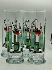 4x Fussball WM 2006 Bierglas