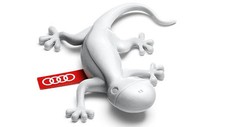Original Audi Zubehör Duftgecko hellgrau 000087009A