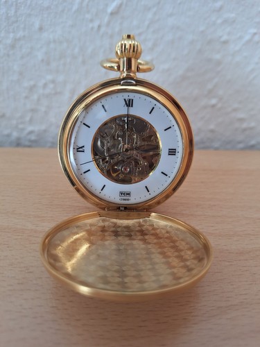 Vergoldete taschenuhr von - taschenuhr, tcm