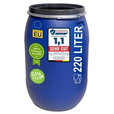 220 Liter Deckelfass Regenfass