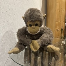 DDR Kuscheltier Affe ⭐️ Ostalgie Plüschtier Affe ⭐️ ca. 50 cm Vintage / Retro