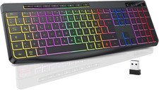 TECURS Tastatur Kabellose
