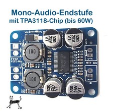 Digitale Audio-Mono-Endstufe