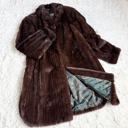 Saga fox nerz pelzmantel lang - saga,