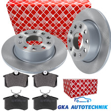 2x FEBI BREMSSCHEIBEN +