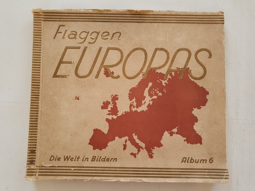 Zigarettenbilderalbum flaggen - zigarettenbilderalbum,