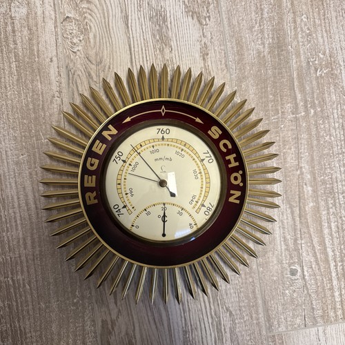 Lufft barometer selten - barometer, 50er
