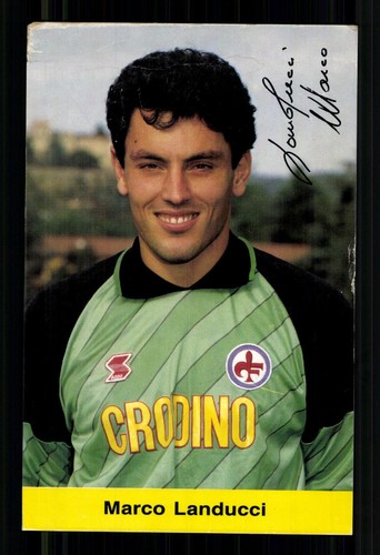 Marco landucci autogrammkarte - landucci,