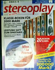 STEREOPLAY 6/01,AUDIONET ART V