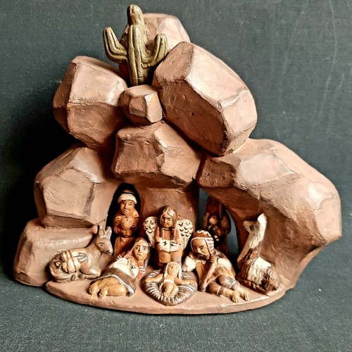 Kleine weihnachtskrippe aus - kleine,