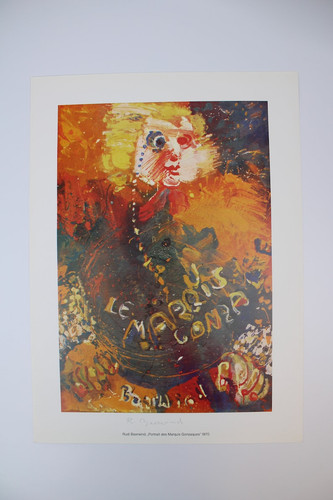 Lithographie rudi baerwind - lithographie,,