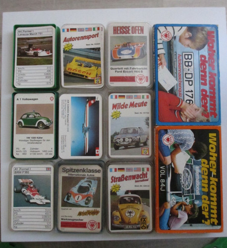 Auto quartettspiele - ,