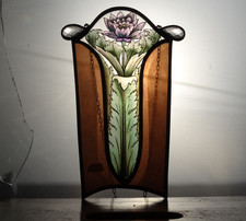 Bleiverglasung Blumenstrauß