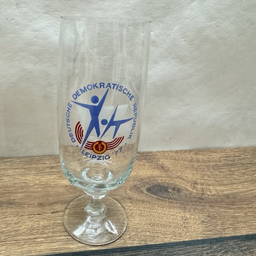 Ddr glas leipzig sportfest - ddr,