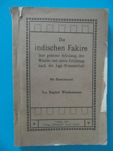 Die indischen fakiere - indischen,