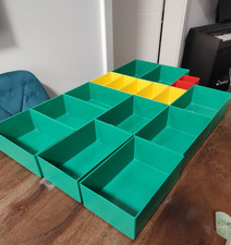 ALLIT 63mm - Schalen Sortiment Einsatzbox Stapelbox Sammelbox Kleinteilmagazin