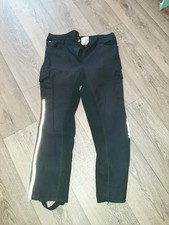 Jodhpurhose Gr 46 von Loesdau. Schwarz, Damenreithose, Kurzgröße