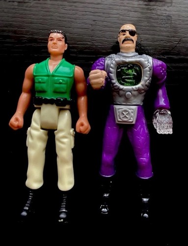 Action figur set kunststoff - 2x, action-figur