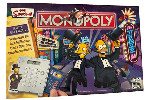 Monopoly the simpsons - monopoly,