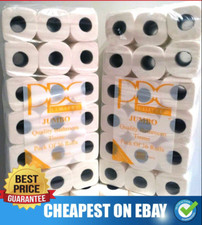 36x weiße WC-Stoffrollen