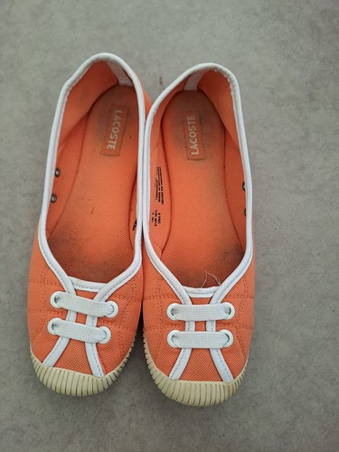 Lacoste canvas ballerinas - lacoste,