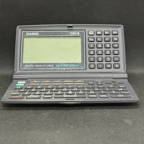 Casio 5980e digital - casio, diary