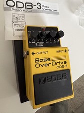 Boss ODB-3 Bass Over Drive Effektpedal für Bassgitarre gebraucht 