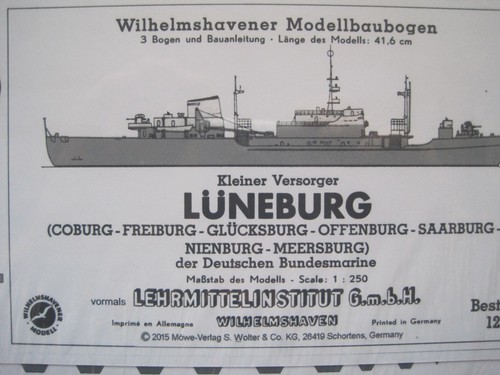 Lüneburg versorger schiff - lüneburg,