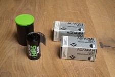 2x Agfapan 100 Professional