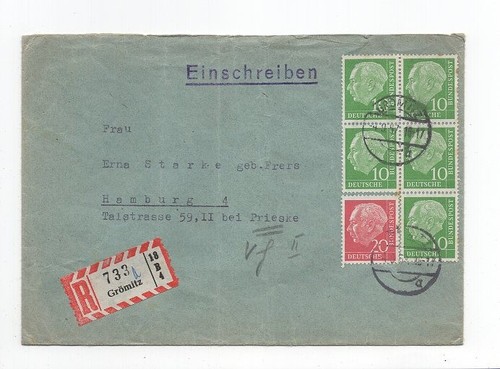 Bund brief waagerechte - brief, mi
