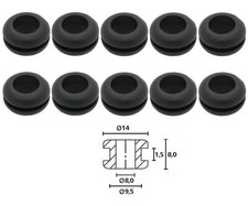 10x Hellermann TYP HV1208