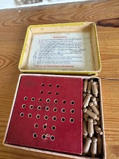 (RB)5025-5215, altes Steck Halma Spiel, Spielzeug, Deko