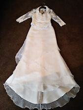 ♥Brautkleid Hochzeitskleid Weiß Größe 36 + Bolero Größe 34♥