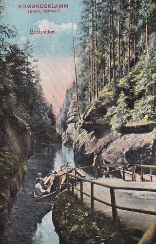 Postkarte böhmische schweiz - -,